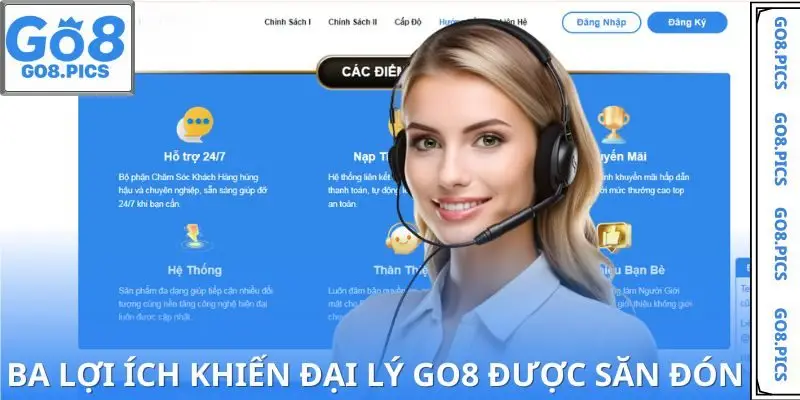 Lý do khiến chương trình đại lý GO8 thu hút