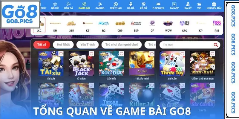 Đôi điều về sảnh game bài GO8