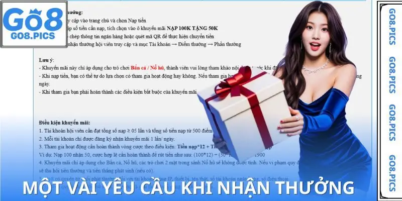 Tuân thủ quy định để duy trì quyền lợi tại khuyến mãi GO8