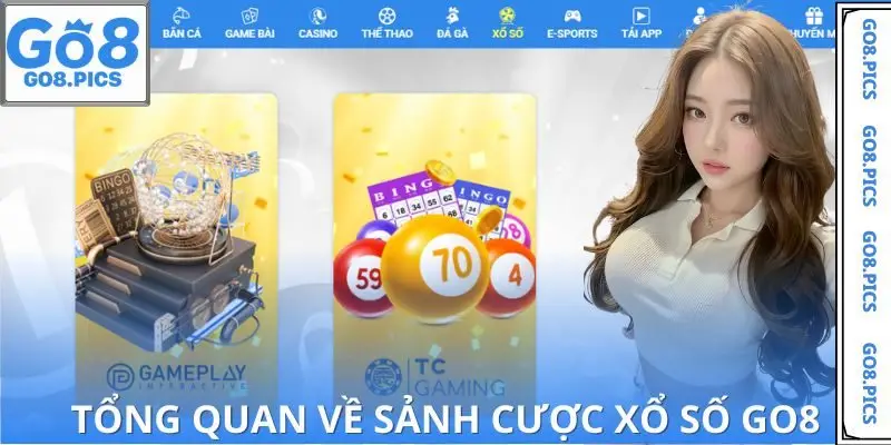 Giới thiệu sảnh game Xổ Số GO8